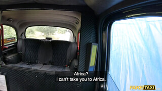 Fake Taxi - Zaawaadi az afrikai tinédzser nuni