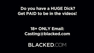 Blacked - Clea Gaultier a gigászi csöcsű francia tinédzser