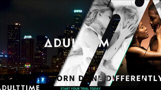 Adult Time - Szőrös pinás tini lány lovagol