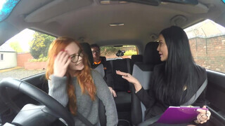 Fake Driving School Marilyn Sugar néger csábító harisnyában