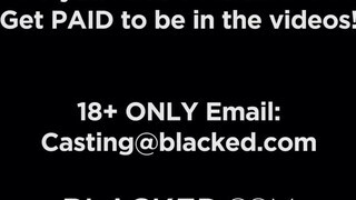 BLACKED - Ava Koxx és egy méretes gigászi fekete hímvessző
