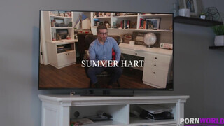 Summer Hart punciba és segg lyukba reszelve